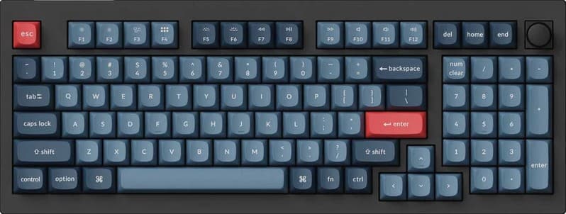 Carbon Black Keychron V5 Max Mechanical Keyboard