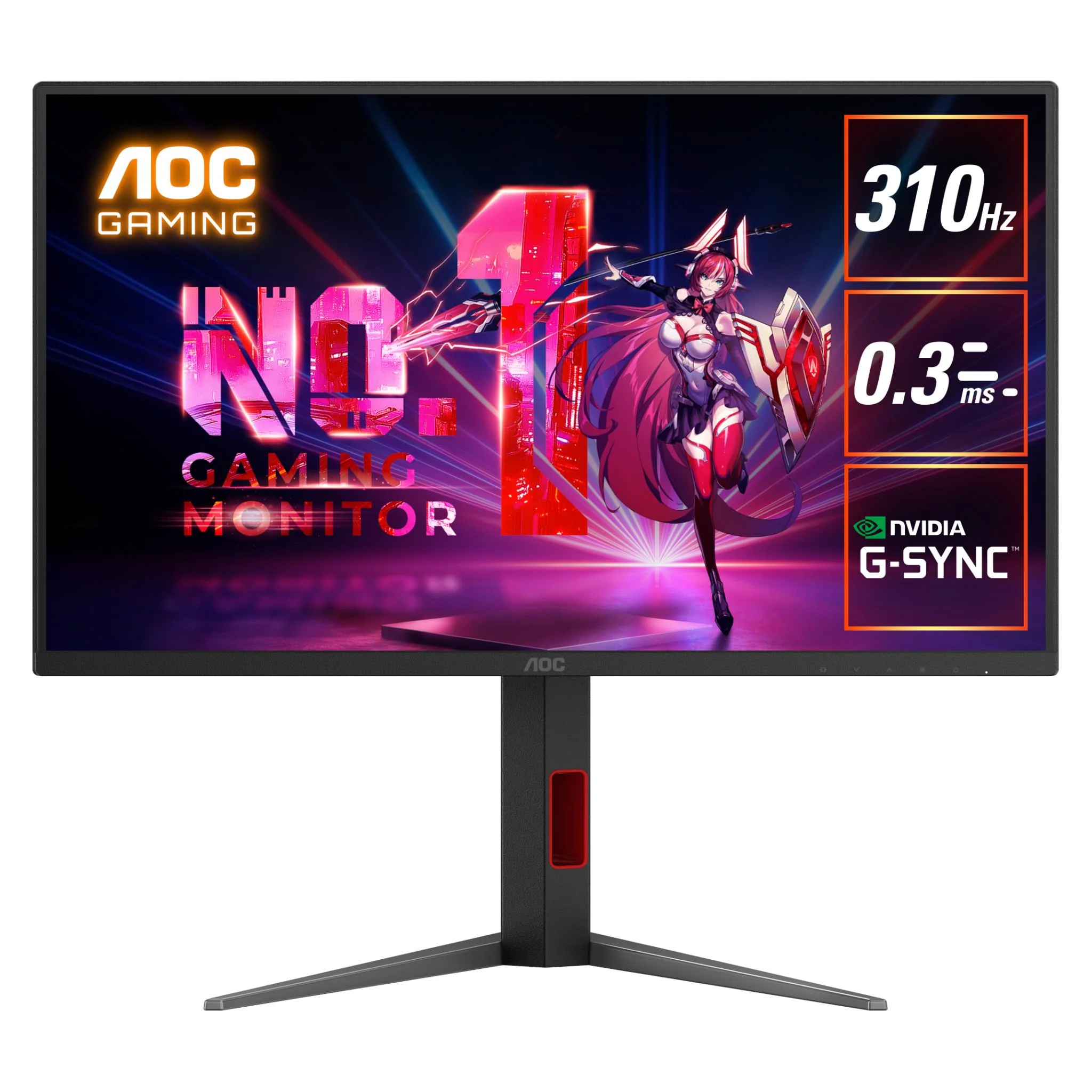 AOC 25G40SE 25" FHD 310Hz Fast IPS HDR400 Gaming Monitor
